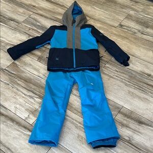 Quiksilver Dark Blue Outerwear with Logo